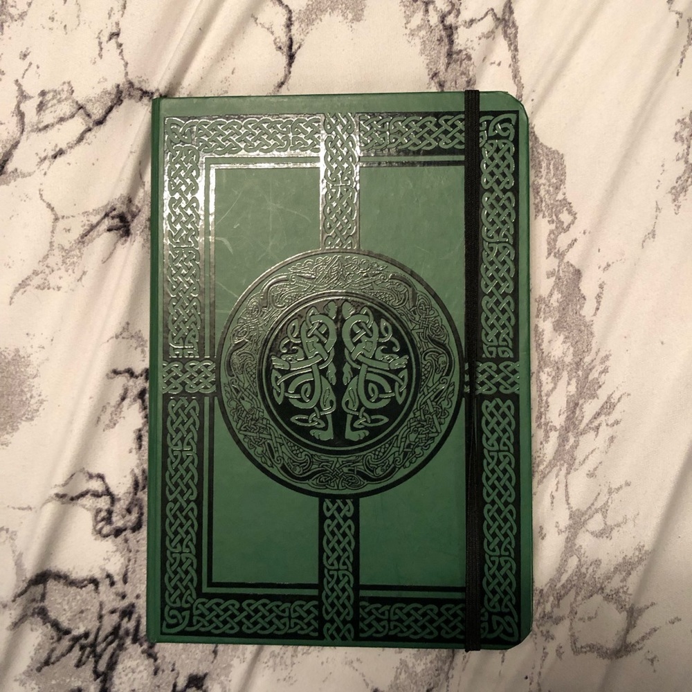 Celtic Symbols Journal - Green